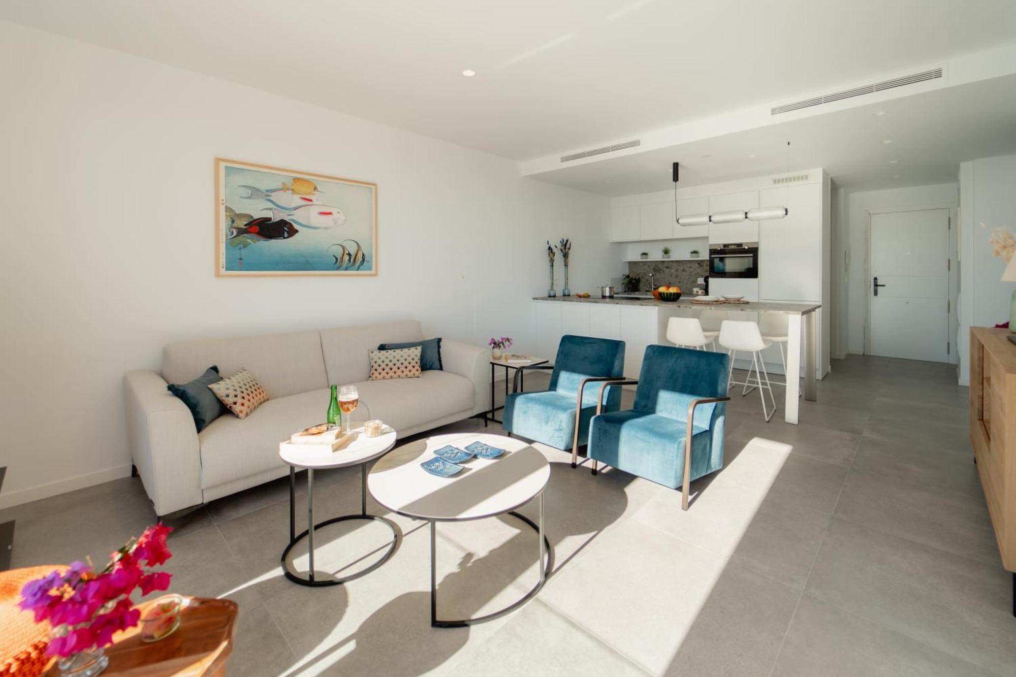 Horizonte Line Hotel Villajoyosa Bagian luar foto